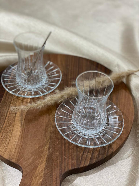 Pasabahce Teeglas für 6 Personen