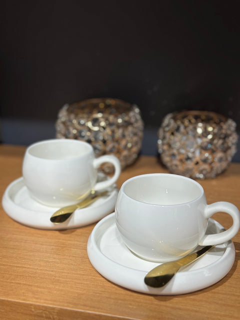Bondy Kaffeetassen-Set 4Tlg für 2 Personen