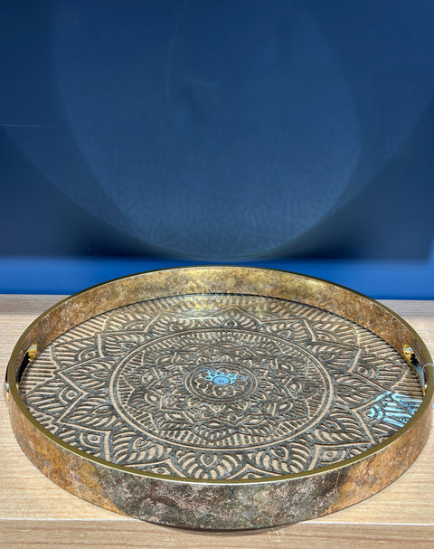 Fugurato Präsentiertablett Gold Ø36 CM