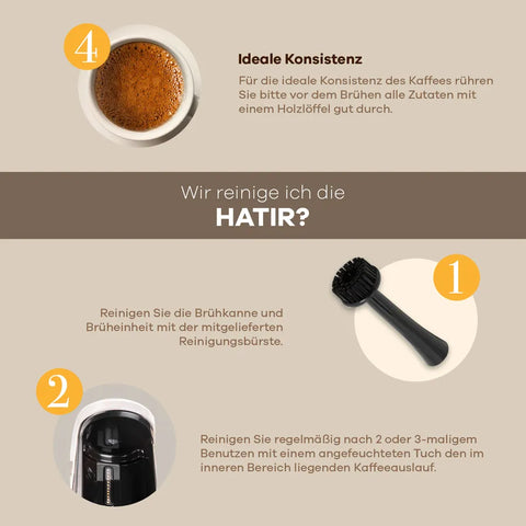 Karaca Hatır Mod Kaffeemaschine | Rose
