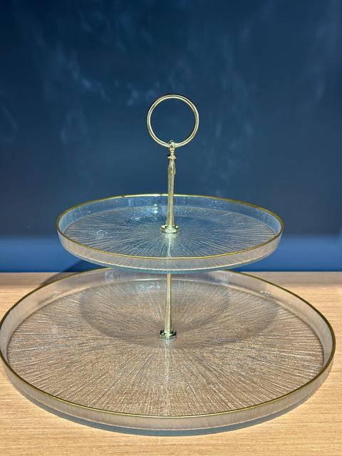 Bricard Rexy Etagere 2-Schicht   21 - 32 Cm Transparent