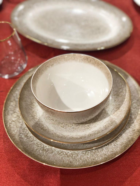 Bricard Leval Geschirrset für 6 Personen