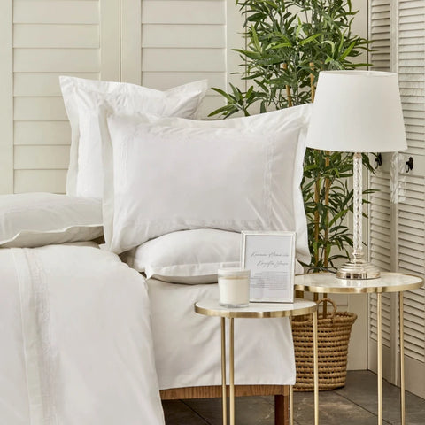 Karaca Home White Collection Nimes Bettwäsche Set
