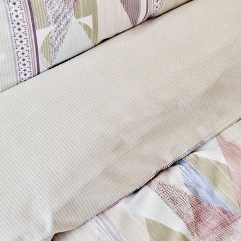 Karaca Home Frenela Lila Bettwäsche Set mit Tagesdecke