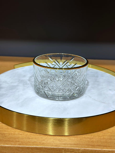 Paşabahçe Timeless Gold Schalen 4er Set