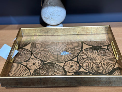 Serviertablett Gold 40x30CM