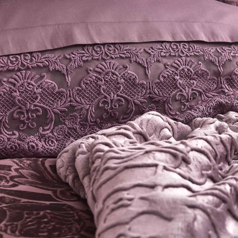 Karaca Home Valeria Best Lila Hochzeitspaket 8-teilig