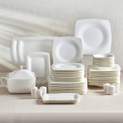 Karaca Fine Pearl Roma Geschirrset für 12 Personen