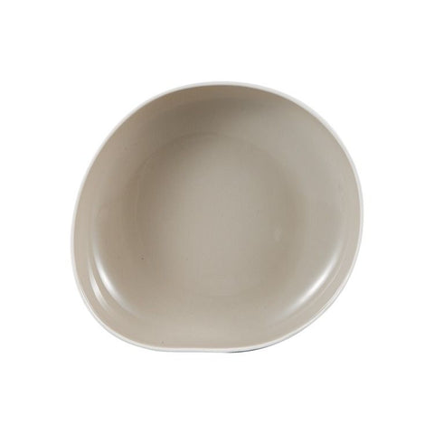 Bricard Barles weiß-Taupe Geschirr-Set 25Tlg