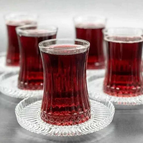 Paşabahçe Elysia Teegläser-Set 12Tlg für 6 Personen