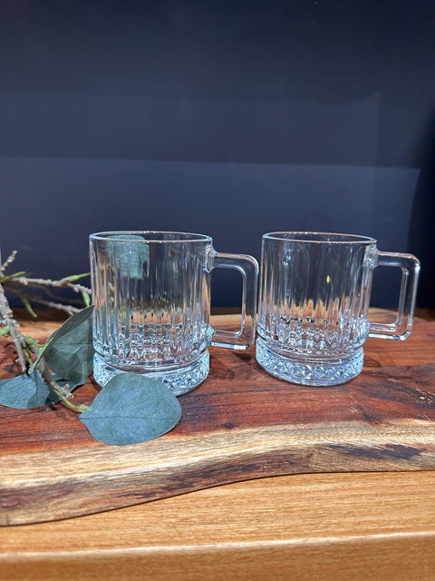 Paşabahçe Elysia Teegläser mit Henkel 2er Set