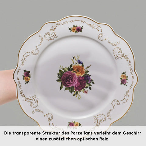 Karaca Antique Porcelain 24teilig 6 Personen Set