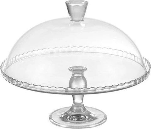 Paşabahçe Patisserie-Tortenplatte mit Haube