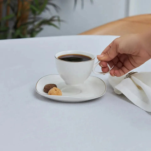 Karaca Middle Kaffeetassen-Set für 6 Personen 200ml
