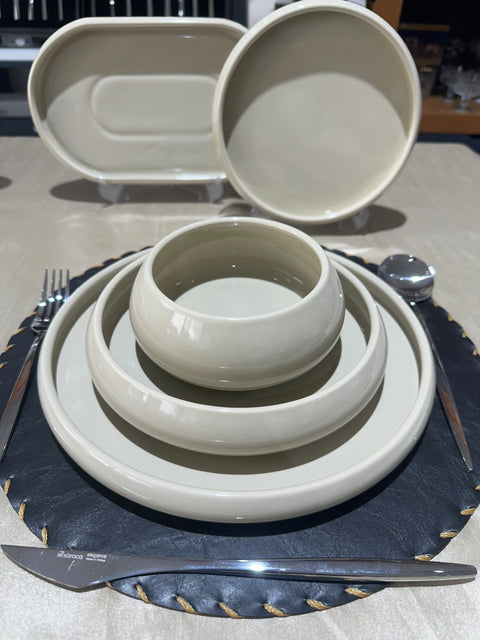 Bondy Beige Geschirr-Set 25Tlg für 6 Personen