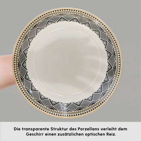 Karaca Globe 26-Teiliges               6 Personen Frühstücksset