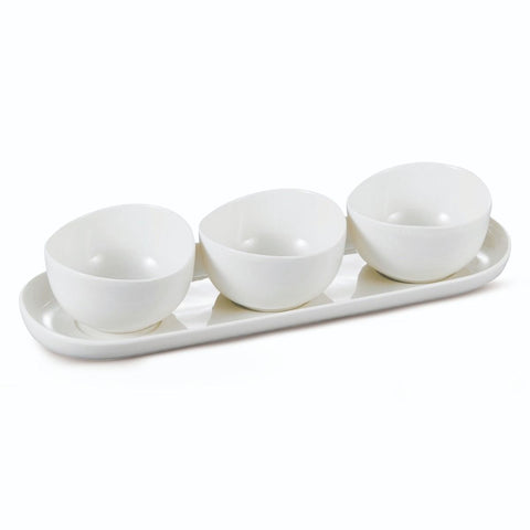 Colmar weiß Schalen Set 4Tlg
