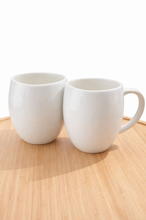 Barles Becher 2er Set Weiß