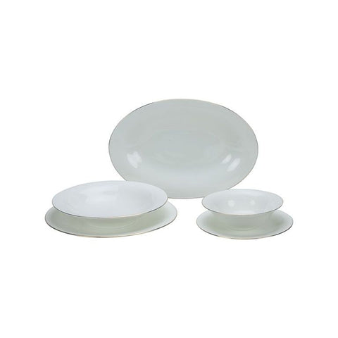 Briccard Geschirrset Drancy Gold für 6 Personen