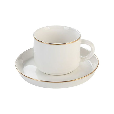 Bricard Lunel Gold Kaffeetassen Set für 6 Personen