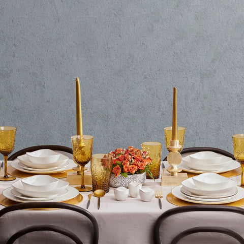 Karaca Middle Streamline 56-teiliges Geschirrset für 12 Personen